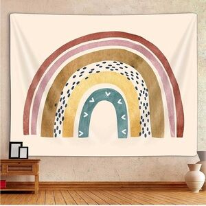Brown and Gold Tapestry Wall Decor
